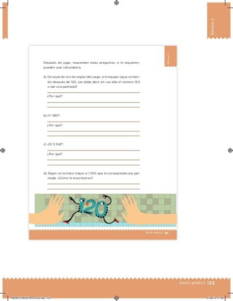 Catálogo de libros de educación básica. Respuestas Del Libro De Matematicas De Sexto Grado Pagina ...