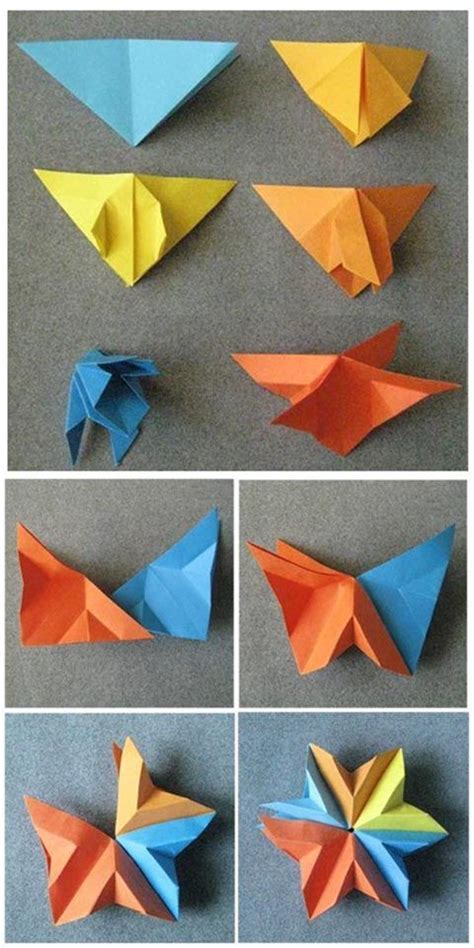 35 Diy Easy Origami Paper Craft Tutorials Step By Step Handmade