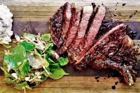 Rib eye steak with balsamic glaze. Grilled Rib Eye Steaks with Balsamic Red Wine Glaze ...