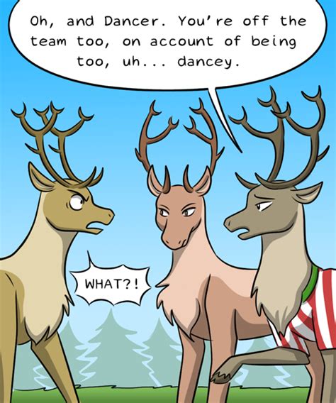 Reindeer Games Katraccoon Comics