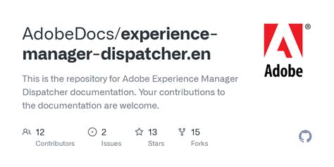 Github Adobedocsexperience Manager Dispatcheren This Is The