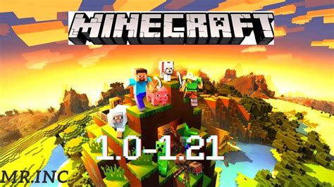 Toutes Les Versions De Minecraft 10 121 Youtube