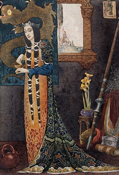 The Bewitching Tale Of Morgan Le Fay A Captivating Character Of