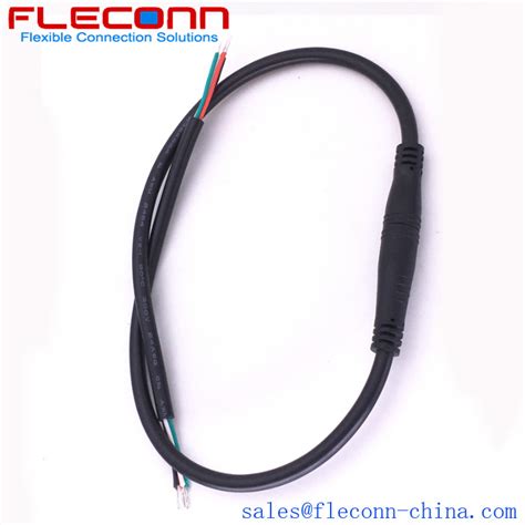 2pin 3pin 4pin Dc Led Strip Light Cable Male To Female Waterproof Ip67