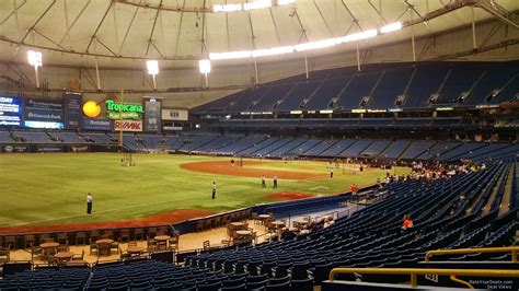 Tropicana Field Section 133 Tampa Bay Rays