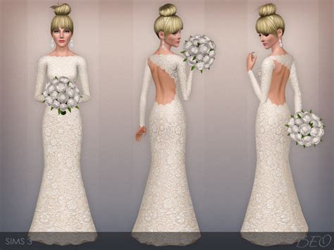 Gökkuşağı Biyografi Bölme Sims 3 Wedding Dress Evrim Bunlar Stok