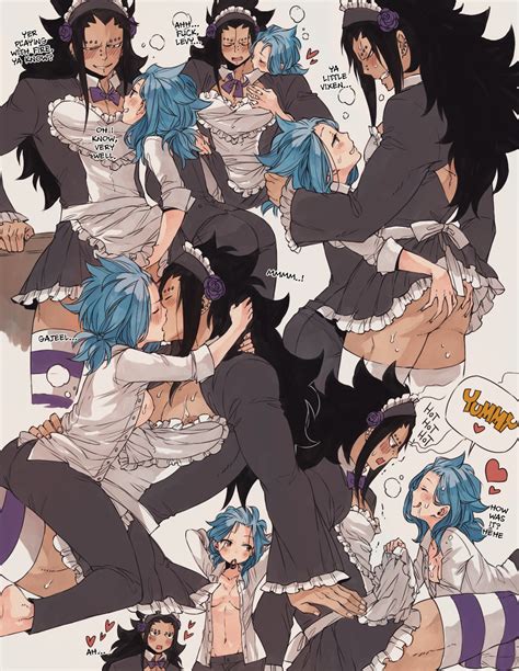 Rusky Gajeel Redfox Levy Mcgarden Fairy Tail Bad Id Bad Pixiv Id