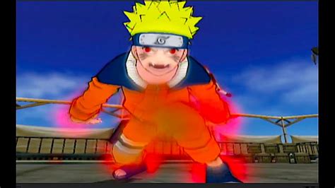 Nine Tailed Naruto Vs Haku Naruto Clash Of Ninja 2 Kurama Helps Out