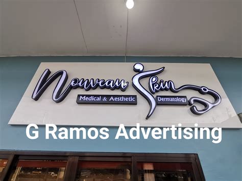 Lighted Acrylic Build Up On G Ramos Signage Maker Facebook