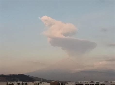 Popocatépetl Registra Exhalación De Mil 500 Metros De Altura Imagen