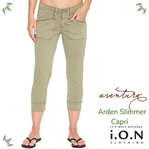 Aventura Arden Slimmer Capris Organic Cotton Capri Pants Clothes