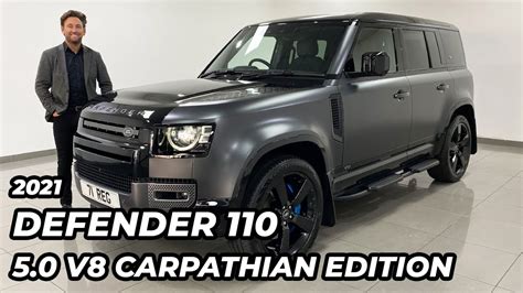 2021 Land Rover Defender 110 50 V8 Carpathian Edition Youtube