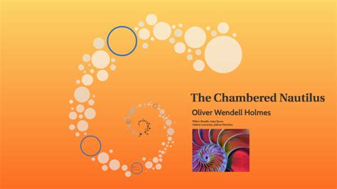 The Chambered Nautilus By Milton Beadle