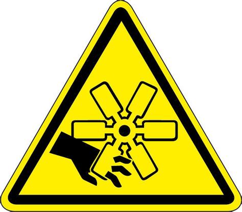 As a result of updated osha chemical labeling requirements, 2016 marks the first full. Cut Or Crush Hazard (ISO Triangle Hazard Symbol)