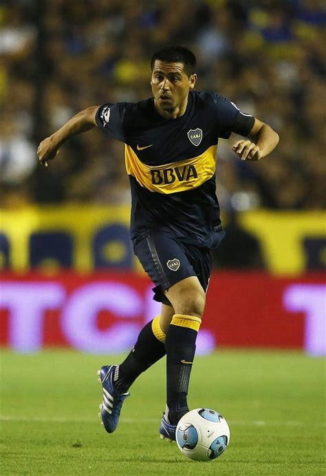 Following a brief retirement, juan roman riquelme is back with boca juniors and he's up to his old tricks. Riquelme: "Cuando Maradona sale en la tele cambio de canal"