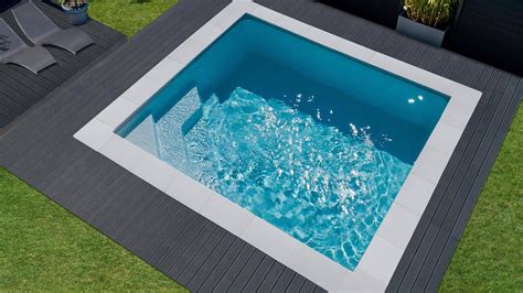 A hardtop cover is the ideal choice to keep your mini pool at the desired temperature without it cooling down due to evaporation in the water. Piscine Mini | Emilie Mini | Piscines Waterair | Pool ...