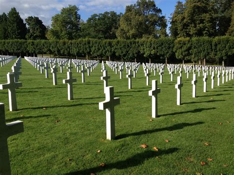 American Ww1 Cemetery Near Verdun Francemy Great Uncle Is Buried