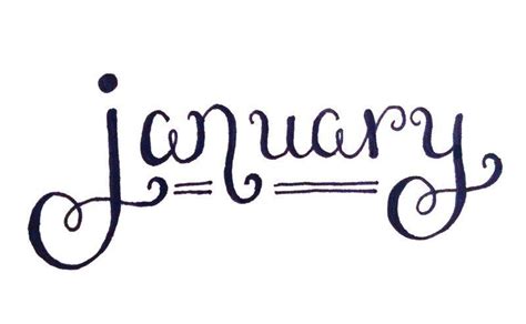 Syflove January With Images January Lettering Lettering Doodle Lettering