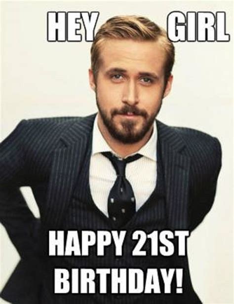 20 Outrageously Funny Happy 21st Birthday Memes Happy Birthday Meme