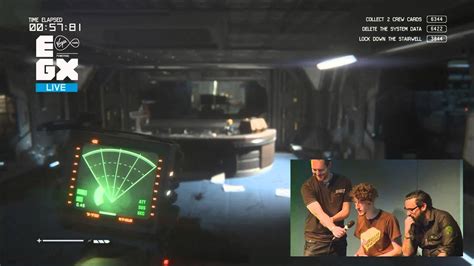 Alien Isolation Lets Play Live Egx 2014 Youtube