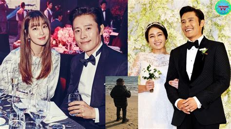 Lee Byung Huns Wife Lee Min Jung And His Son 2018 Lee Byung Hun Lee