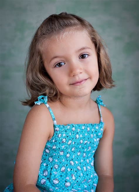 Beautiful Little Girl Portrait Stock Image Image Of Little Girl