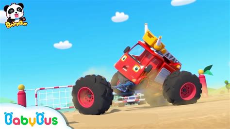 By using happy songs and colorful animations, our videos will stimulate childrens imagination and learning ability. Monster Cars' Beach Vacation | Monster Truck Song | Nursery Rhymes | Baby Songs | BabyBus - YouTube