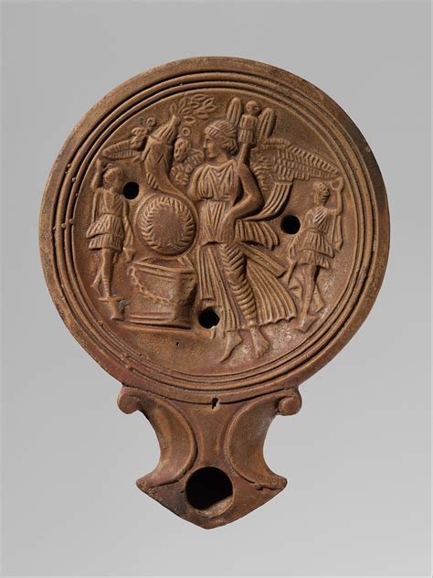 500 x 500 jpeg 136 кб. Terracotta oil lamp | Roman | Early Imperial | The ...