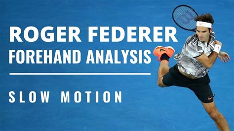 Bit.ly/9hi2zl this is a video of roger federer hitting forehand and backhand volleys in slow motion hd. Roger Federer's Forehand in SLOW MOTION | Forehand ...