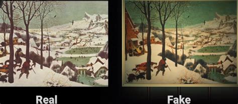 Scenic Painting Real Vs Fake The Best Picture Of Painting