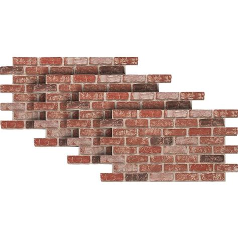 Faux Brick Wall Panel Home Depot Wall Design Ideas