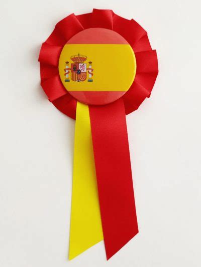 Aktualna flaga hiszpanii z historią flagi i informacjami o kraju hiszpania. Kotylion hiszpański - Kotylion Hiszpania - Flaga Hiszpanii ...