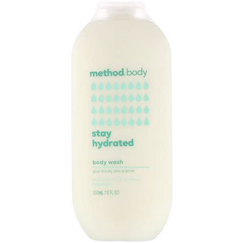 Method Body Wash Stay Hydrated 18 Fl Oz 532 Ml Iherb