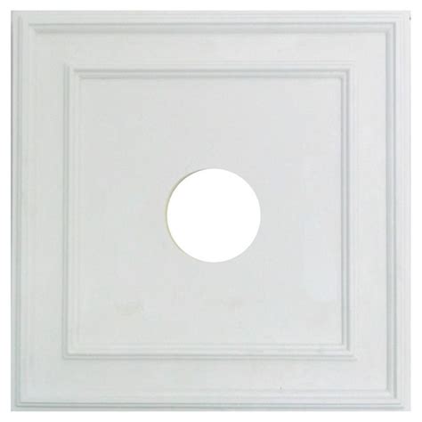 Ceiling design elements for every room in your home or business to complement chandeliers, ceiling fans, and even wall decor. Polyurethane Square Ceiling Medallion | Ceiling medallions ...