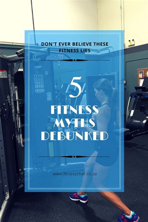 5 Common Fitness Myths Debunked Gym Tips For Beginners Gym Workout