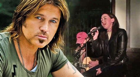 billy ray cyrus accompanies daughter noah with could ve been me performance billy ray cyrus