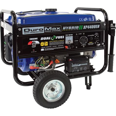 Duromax Portable Dual Fuel Generator — 4400 Surge Watts 3500 Rated