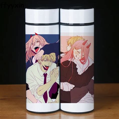 ANIME CHAINSAW MAN Thermal Cup Stainless Steel Water Bottle Travel Cup J PicClick