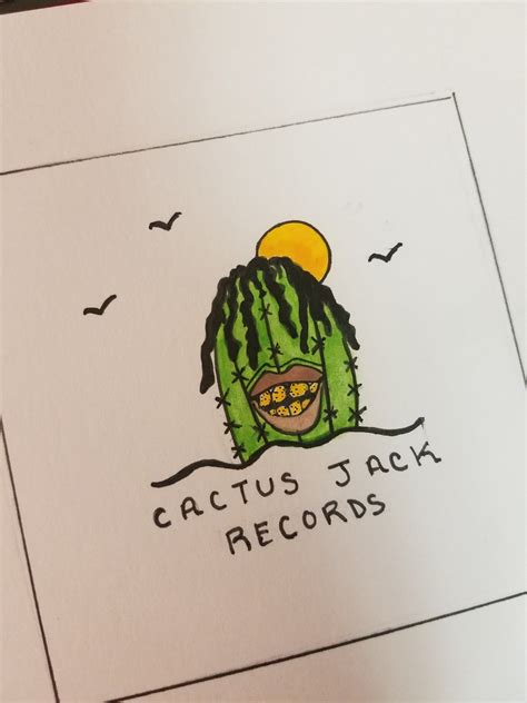 30 Cactus Jack Record Label Labels Design Ideas 2020