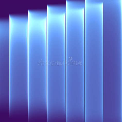 Abstract Blue Background Bright Blue Stripes Geometric Pattern In