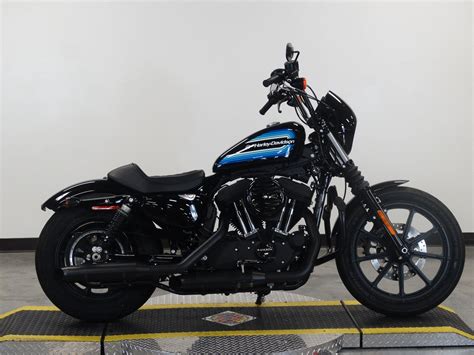 Sportsters traditionally have tall seats, but this one comes with a saddle height just a hair under 30. Pre-Owned 2018 Harley-Davidson Sportster Iron 1200 ...