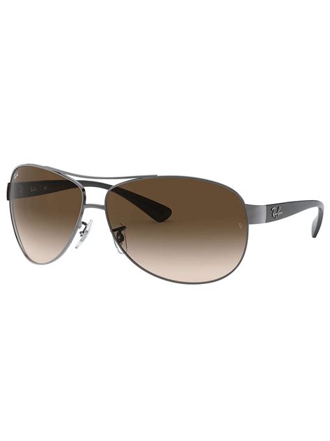 Ray Ban Rb3386 Aviator Sunglasses Brown Gradient Standout
