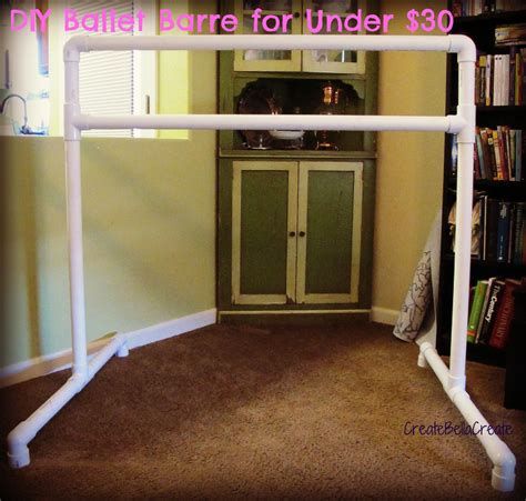 Here is a diy video on how to make a ballet barre out of pvc pipe for $25! createbellacreate: DIY Tutorial Free Standing Ballet Barre ...