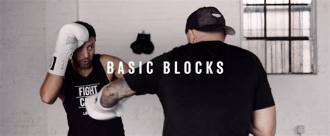 Block Catch Parry Boxing Defense 101
