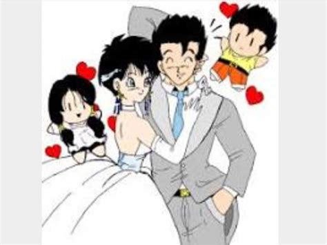 Gohan And Videl Wedding Photos Anime Amino