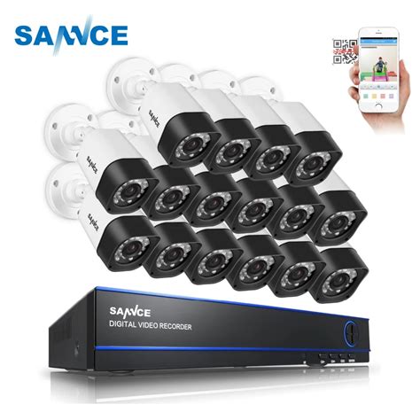 Aliexpress Buy Sannce Ch Security Camera System P Ir