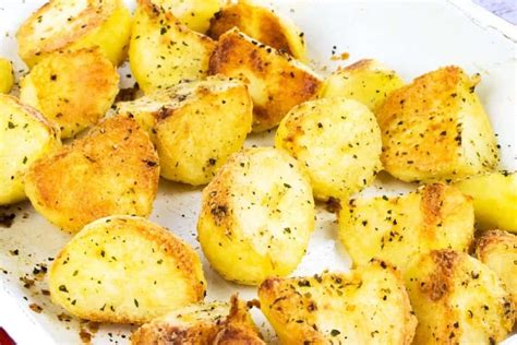 These are the most flavorful crispy roast potatoes you'll ever make. Best Ever Syn Free Roast Potatoes - Basement Bakehouse