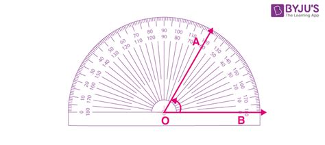 Protractor How To Use A Protractor Solved Examples