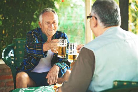 Old Men Drinking Beer Stock Photos Pictures And Royalty Free Images Istock