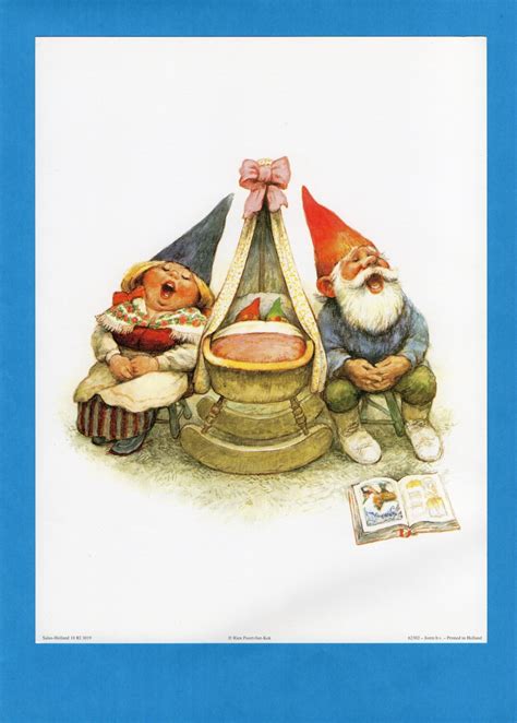 Art Print By Rien Poortvliet Gnome Elf David By Cuteeyecatchers